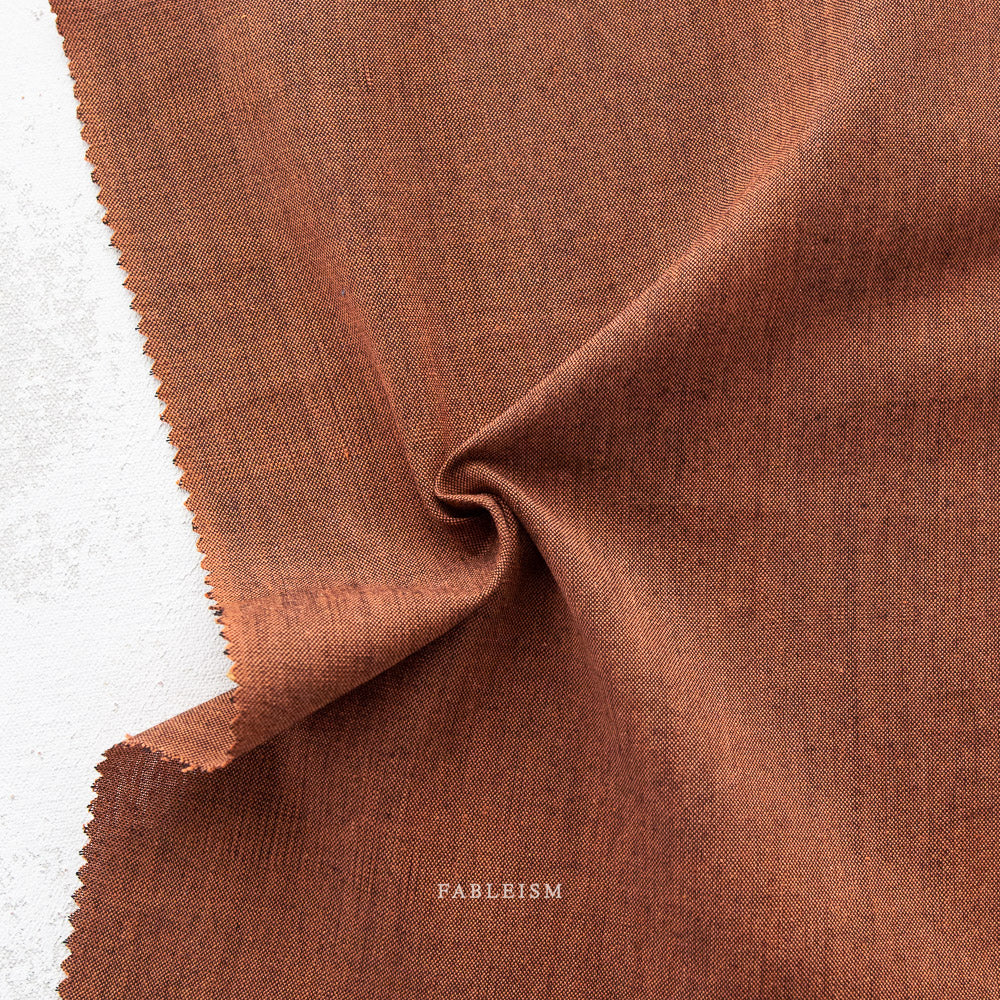 Nocturne - Everyday Chambray by Fableism  - CINNABAR - ECW-NOC-06