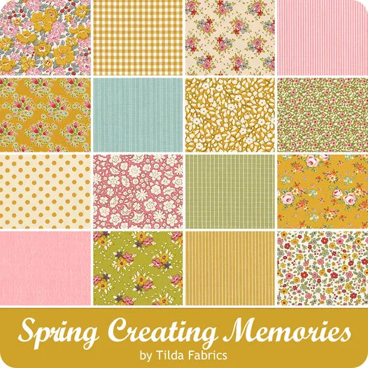 Tilda Creating Memories - Spring - Gracie Yellow 130117