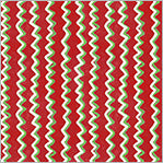 Chevron Stripe Red