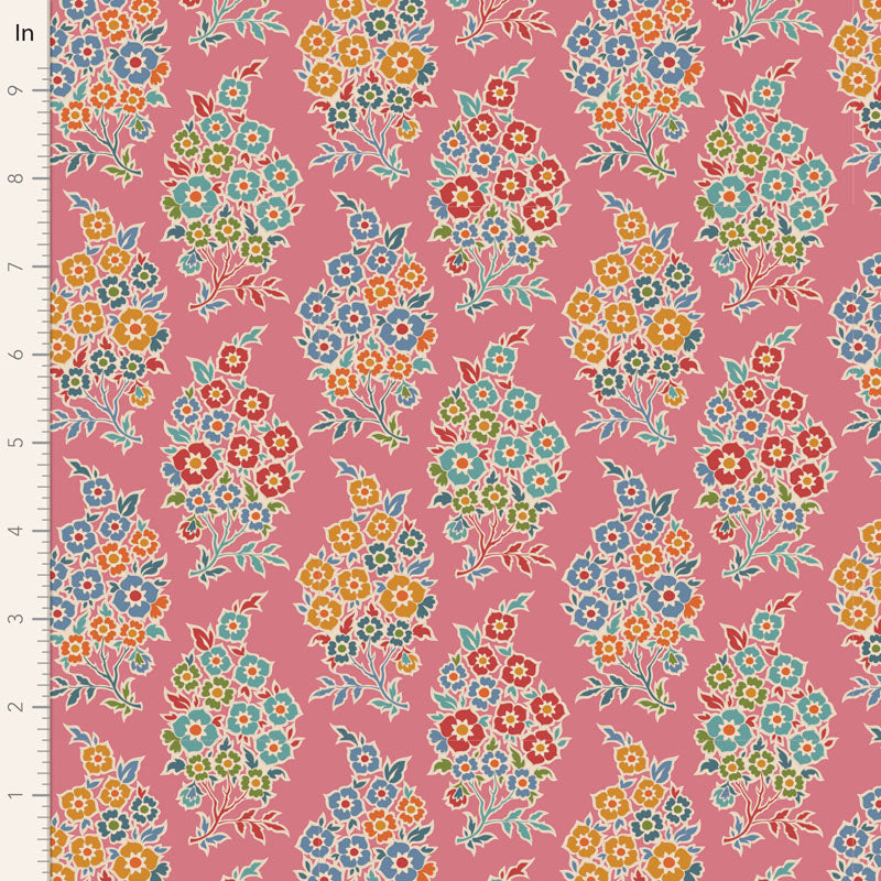 Tilda Pie in the Sky WillyNilly - PINK  Yardage 100494