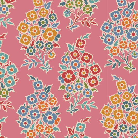 Tilda Pie in the Sky WillyNilly - PINK  Yardage 100494