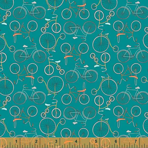 Be My Neighbor - Bicycles - TEAL 53162-9