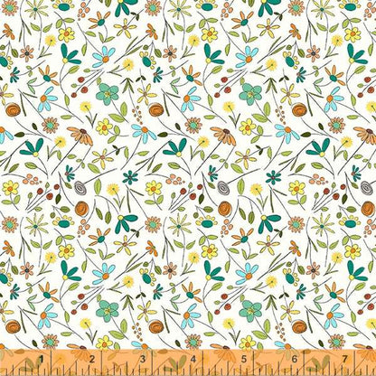 Be My Neighbor - Tiny Floral - IVORY 53163-1