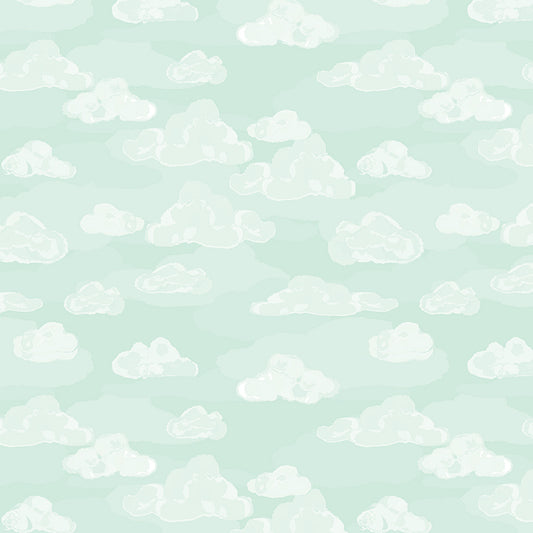 Wild and Free - Clouds - C12934-Mint