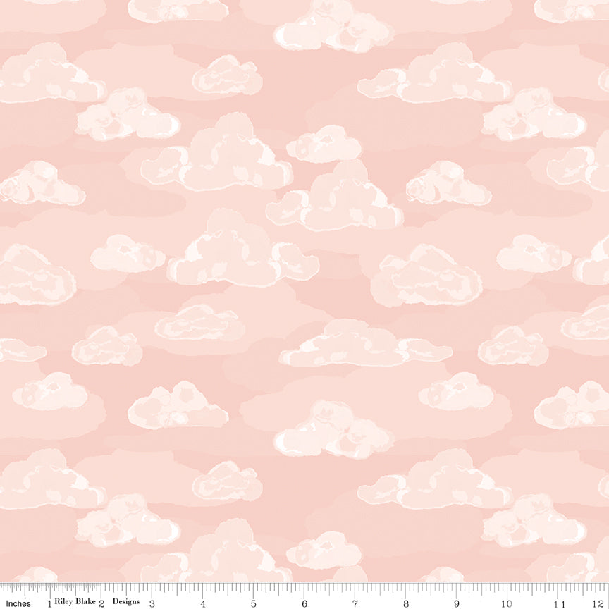 Wild and Free - Clouds - C12934-Pink