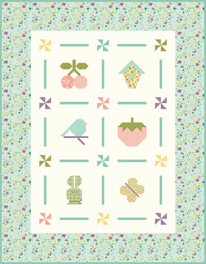 Hello Spring - Geometric - C12963 - Seafoam